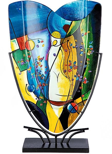 Casablanca by Gilde Tischvase "Magic, Dekovase", (1 St.), Vase aus Glas, mi günstig online kaufen