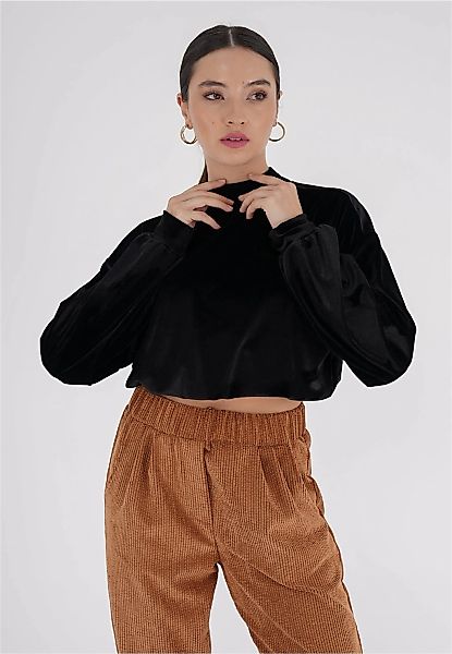 freshlions Klassische Bluse "Remy" 1 Stk. tlg. mit Knopfleiste im Nacken günstig online kaufen