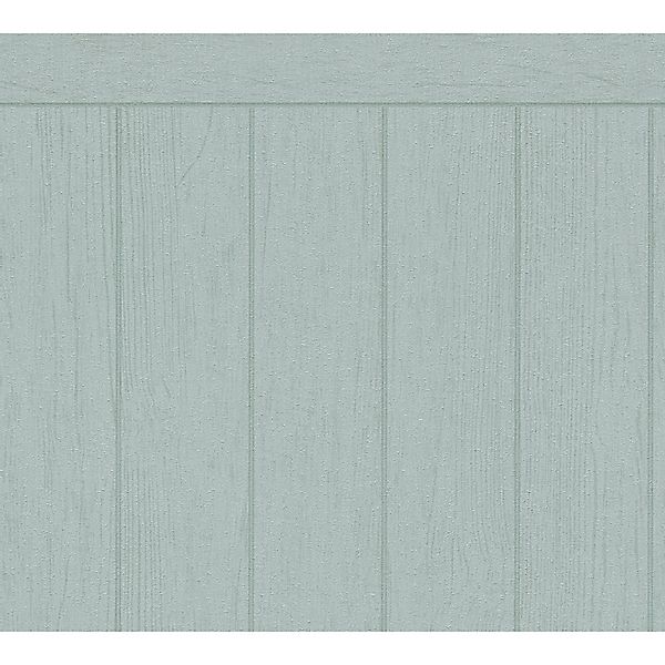 A.S. Creation Vliestapete Wallpanel 5 m x 1,06 m Türkis-Beige FSC® günstig online kaufen