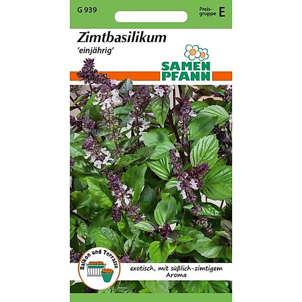 SAMEN PFANN Zimtbasilikum günstig online kaufen
