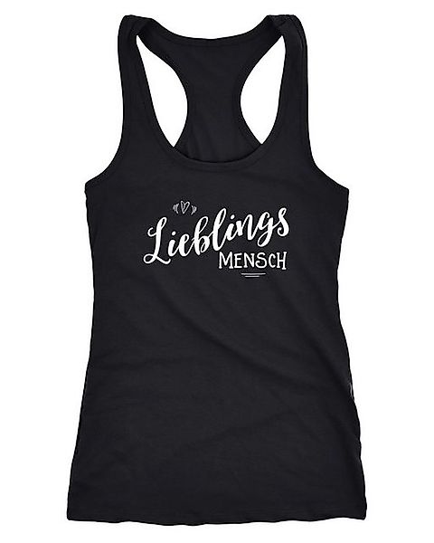 MoonWorks Tanktop Damen Tanktop Lieblingsmensch Geschenk Freundschaft Partn günstig online kaufen