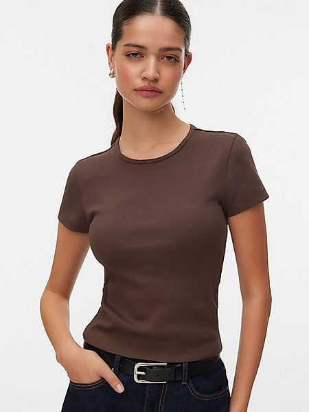 Vero Moda Kurzarmshirt VMCHLOE SS SHORT TOP JRS NOOS Baumwollmischung günstig online kaufen