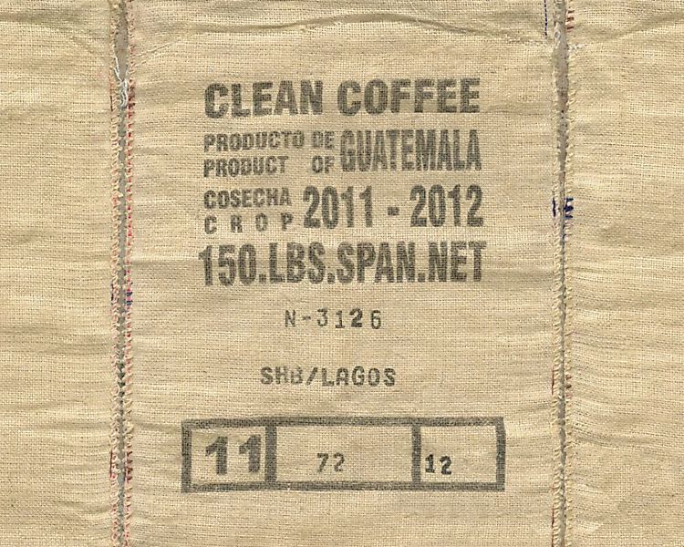 Fototapete "Kaffeesack" 4,00x2,50 m / Strukturvlies Klassik günstig online kaufen