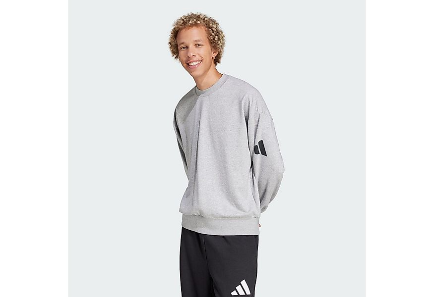 adidas Sportswear Sweatshirt ESSENTIALS LOOSE FIT 3 BAR LOGO SWEATSHIRT (1- günstig online kaufen