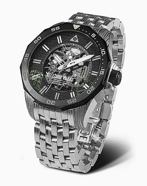 Vostok Europe Automatikuhr Geležinis Vilkas – Skelettuhr, 46 mm Gehäuse, 22 günstig online kaufen
