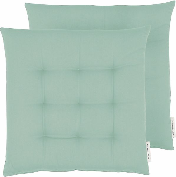 TOM TAILOR HOME Sitzkissen "Dove", unifarben, abgesteppt, 1 Stück günstig online kaufen