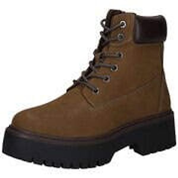 Bullboxer Schnür Boots Damen grün günstig online kaufen
