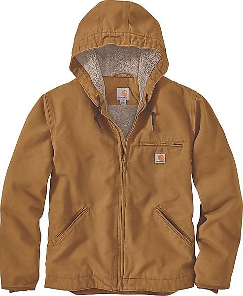 Carhartt Sommerjacke Carhartt Herren Übergangsjacke Washed Duck Sherpa Line günstig online kaufen