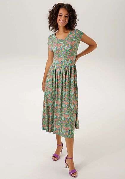 Aniston CASUAL Sommerkleid, mit extravagantem Paisley-Muster bedruckt - NEU günstig online kaufen