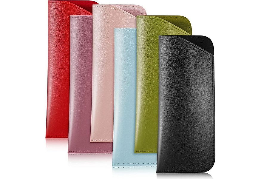 LuxusKollektion Sonnenbrille 6 Stück Weiches Brillenetui Leder Sonnenbrille günstig online kaufen