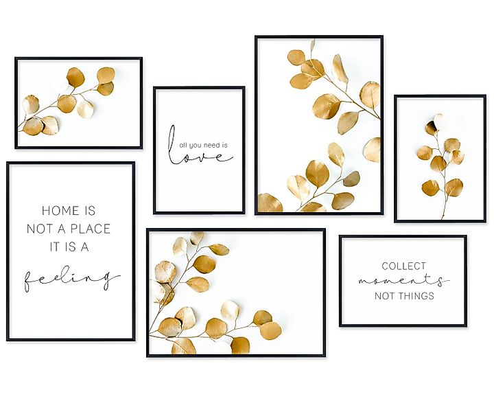 Hyggelig Home Poster, Emotionen (Set, 7 günstig online kaufen