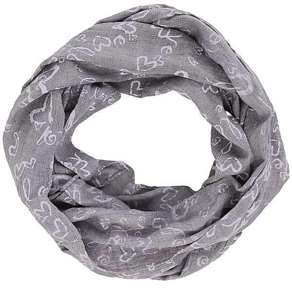 MIRROSI Loop Damen Schal mit Love günstig online kaufen