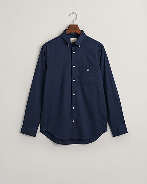 Gant Freizeithemd aus Baumwolle Farbe marine Größe: 3XL günstig online kaufen