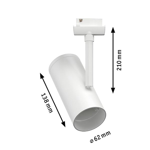 Paulmann Schienensystem-Leuchten URail Schienenspot Apol Einzelspot günstig online kaufen