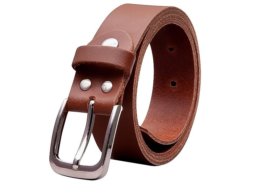COLOGNEBELT Ledergürtel OM317-SL-Hellbraun MADE IN GERMANY, Hellbraun Kürzb günstig online kaufen