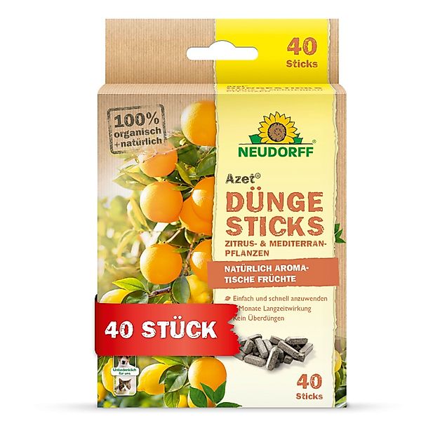Neudorff Rasendünger Bio - Azet DüngeSticks günstig online kaufen