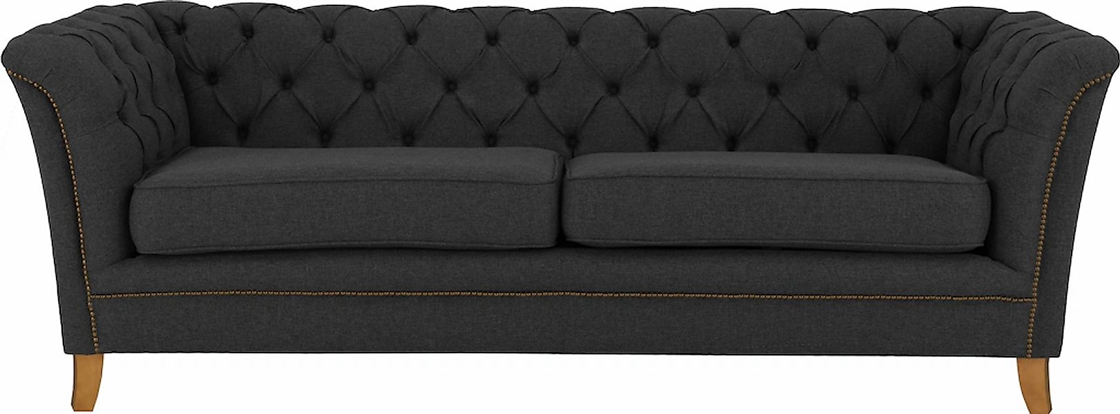 Home affaire 3-Sitzer »Newport« mit Knopfheftung im Rücken, Keder und feine günstig online kaufen