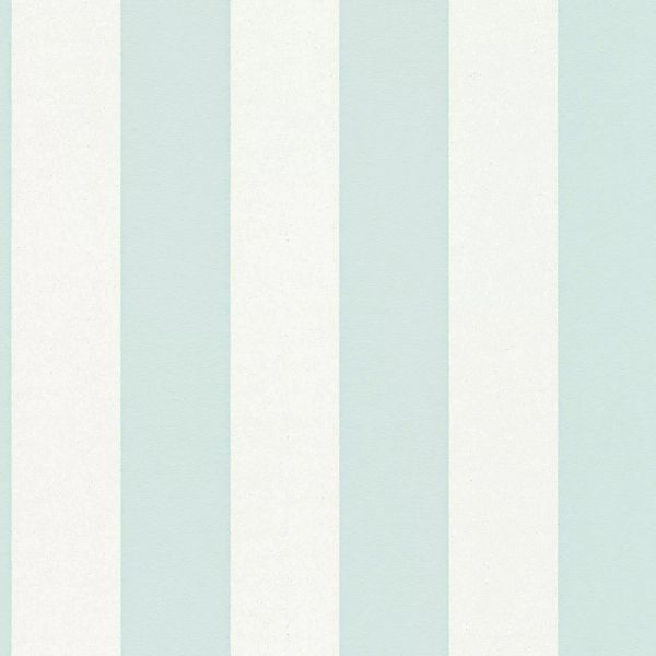 Bricoflor Maritime Tapete mit Streifen Babyzimmer Vliestapete Hellblau Weiß günstig online kaufen