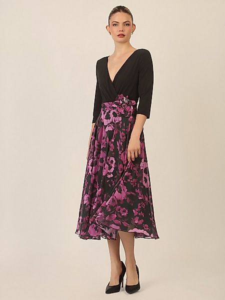 Apart Chiffonkleid mit Wickeloptik in Oberteil günstig online kaufen