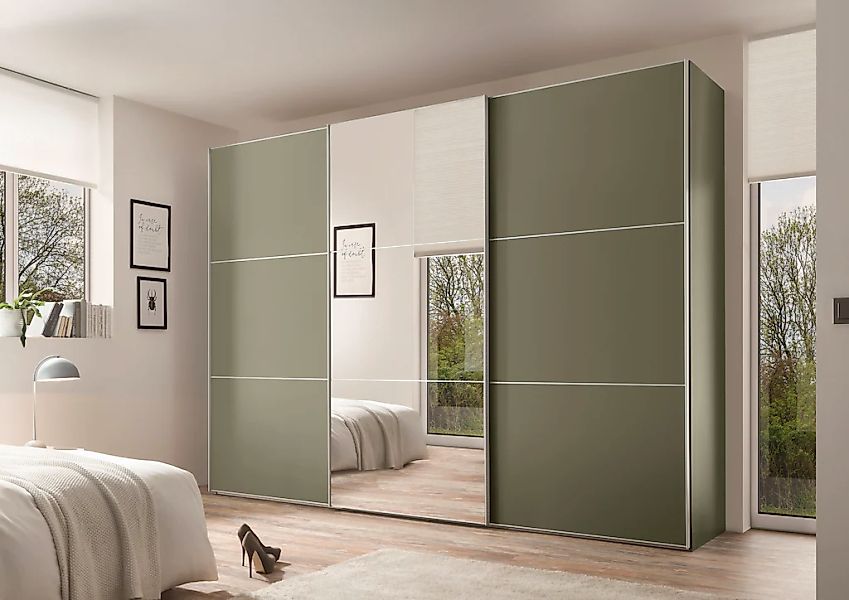 STAUD Schwebetürenschrank "Includo, Made in Germany", Mit Spiegeltüre und v günstig online kaufen