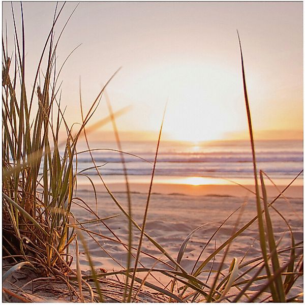 Art for the home Leinwandbild "Outdoor Sonnenuntergang 50x50cm", Romantisch günstig online kaufen