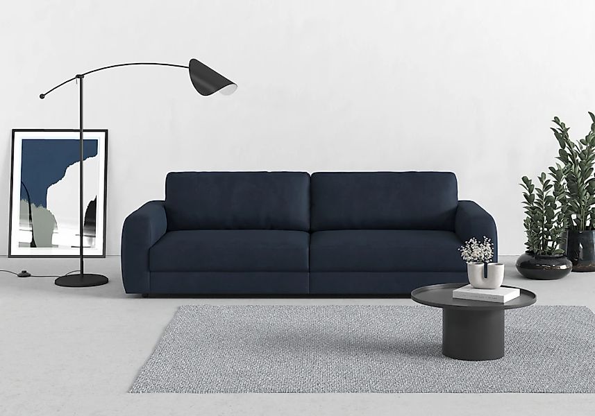 TRENDMANUFAKTUR Big-Sofa "Bourbon, Designsofa,", mit extra hohem Sitzkomfor günstig online kaufen