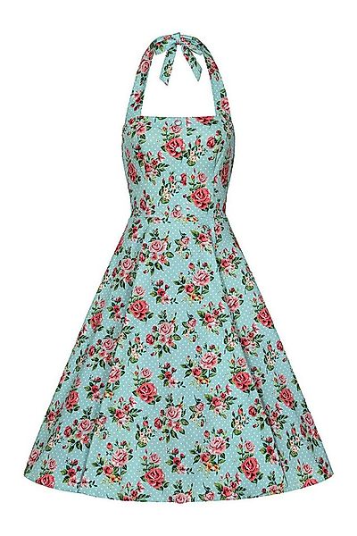 Hearts & Roses London Trägerkleid Heidi Floral Swing Dress Rockabella Vinta günstig online kaufen
