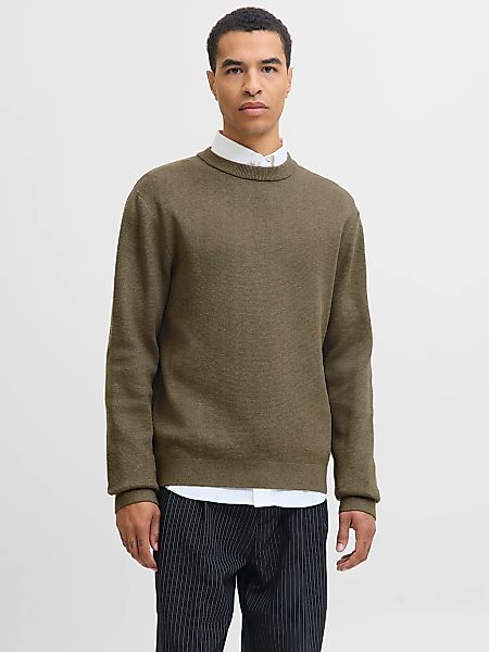 Jack & Jones Strickpullover "JPRBLAMILANO STITCH KNIT CREW NECK SN" günstig online kaufen