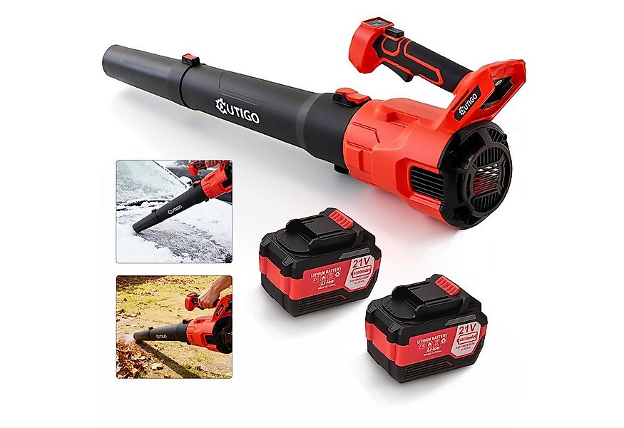 INSE Akku-Laubbläser Akku Laubbläser, Elektrischer Laubbläser mit 2×4,5Ah A günstig online kaufen