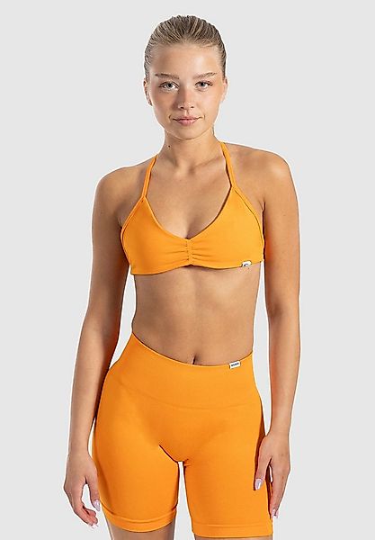 Smilodox Sport-BH Esta, Neckholder Bra, Ringverschluss, Geraffte Front ohne günstig online kaufen