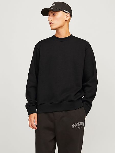Jack & Jones Sweatshirt "JJEURBAN EDGE SWEAT CREW NECK NOOS" mit Rippbündch günstig online kaufen