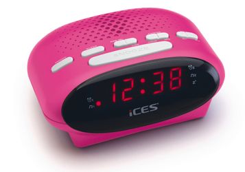 Lenco Radiowecker ICR-210 Pink modernes Uhrenradio günstig online kaufen