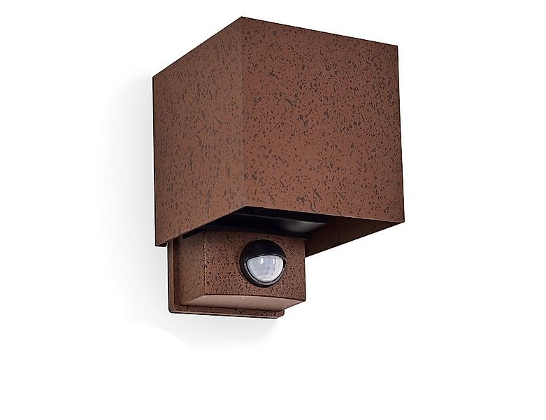 hofstein Außen-Wandleuchte Außenwandlampe mit Bewegungsmelder aus Metall in günstig online kaufen