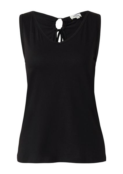 s.Oliver Muscleshirt T-Shirt Jersey-Top mit Cut-out günstig online kaufen