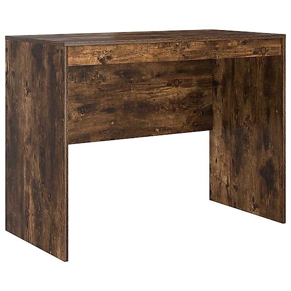 vidaXL Schreibtisch Räuchereiche 100 x 50 x 76 cm Holzwerkstoff 869446 günstig online kaufen