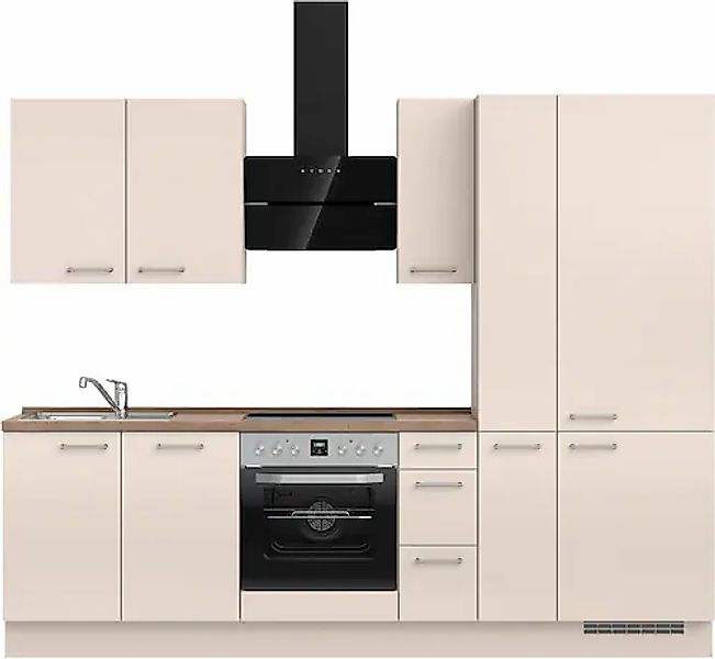 nobilia® Küchenzeile »"Laser II"«, vormontiert, Ausrichtung wählbar, Breite günstig online kaufen