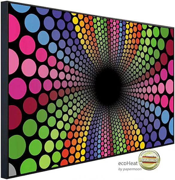 Papermoon Infrarotheizung »Groovy Swirl Tunnel«, sehr angenehme Strahlungsw günstig online kaufen