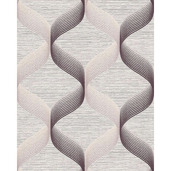 EDEM 1034-14 Retro Tapete Grafisch glitzernd Creme Beige Braun 0,53 m x 10, günstig online kaufen