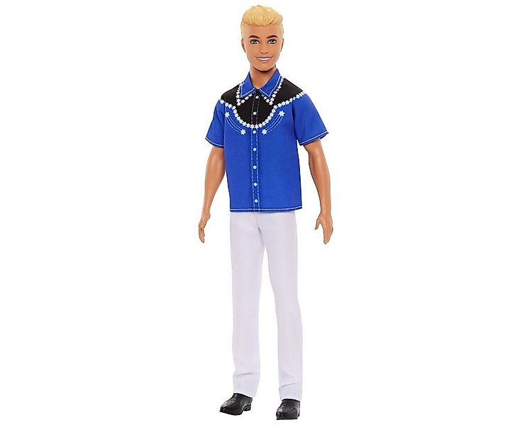 Mattel® Anziehpuppe Mattel HRH25 - Barbie - Fashionistas Ken-Puppe mit West günstig online kaufen