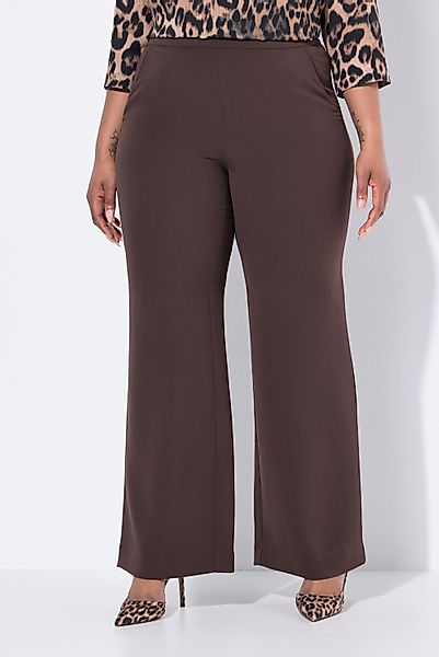 Ulla Popken Funktionshose Anzughose weites gerades günstig online kaufen