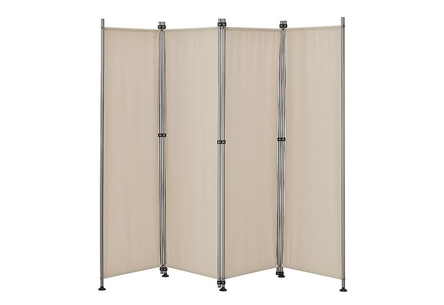 pro.tec Paravent, »Modica« Trennwand Outdoor Sichtschutz 170x215cm Sandfarb günstig online kaufen