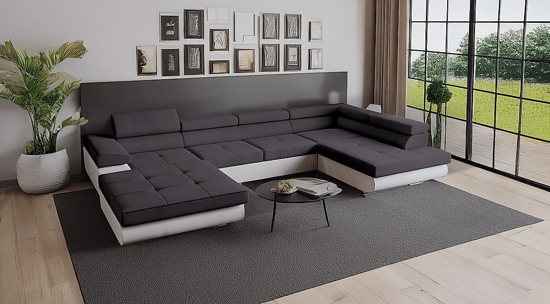 Goldstoff Wohnlandschaft RELAX U Ecksofa mit günstig online kaufen