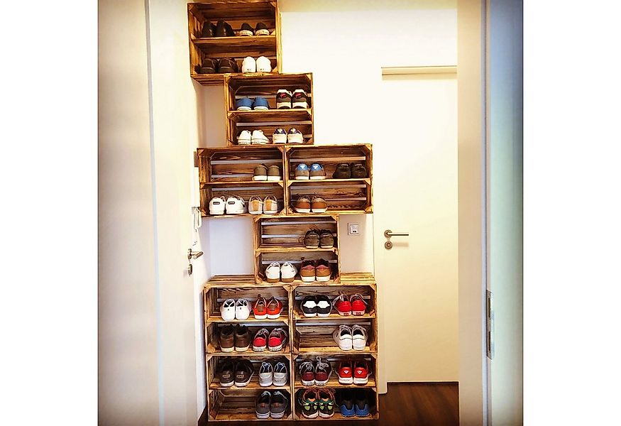 Kistenkolli Altes Land Allzweckkiste 6er Sparset geflammte längs Weinkisten günstig online kaufen