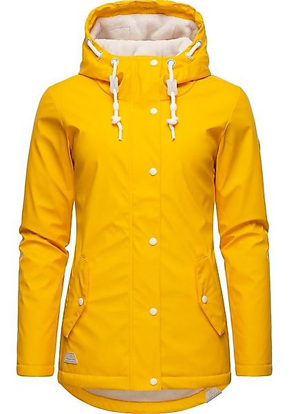 Ragwear Regenjacke Marge warm gefütterter Damen Winter Regenmantel günstig online kaufen