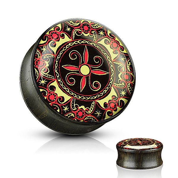Taffstyle Plug Ohr Plug Tunnel Ebenholz günstig online kaufen