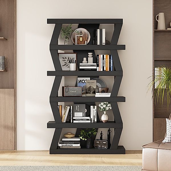 FUFU&GAGA Bücherregal Vitrine mit offenen Fächern, günstig online kaufen