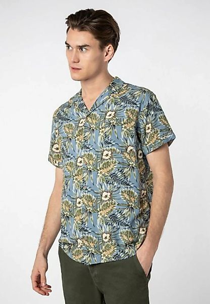Urban Surface Kurzarmhemd Hawaiihemd kurzarm Alloverprint günstig online kaufen