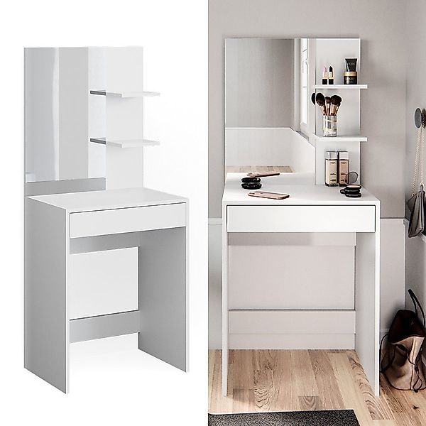 Vicco Schminktisch Isabelle, Weiß, 60 cm günstig online kaufen