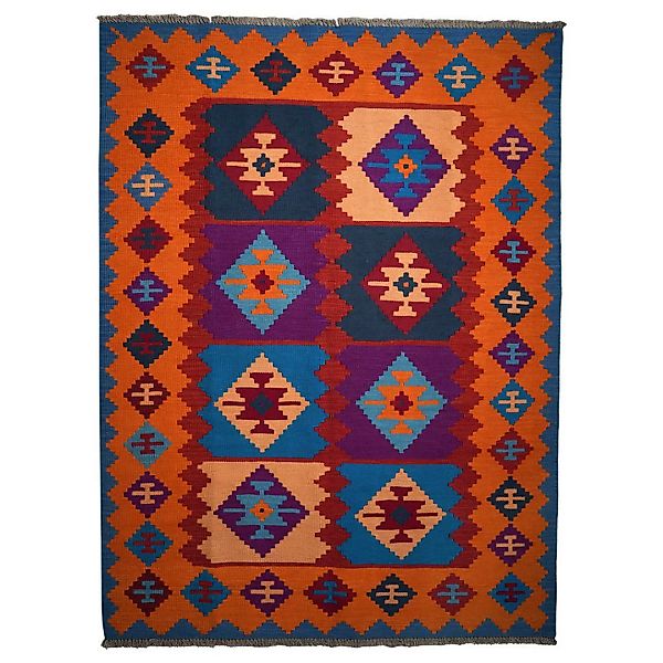 PersaTepp Teppich Kelim Gashgai multicolor B/L: ca. 174x236 cm günstig online kaufen