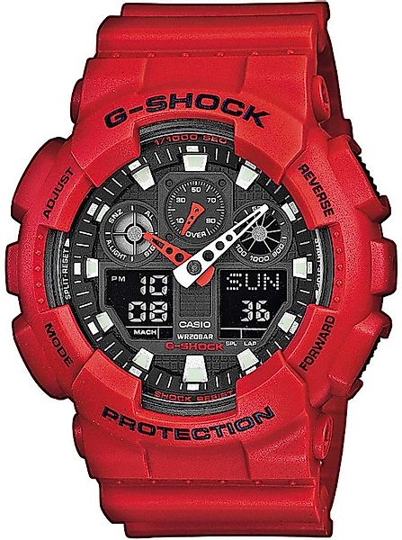 CASIO Digitaluhr Casio G-Shock GA-100B-4AER GA-100B-4AER, günstig online kaufen